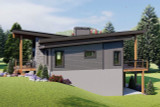 Modern House Plan - Sugar Top Mountain 64262 - Right Exterior