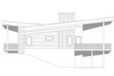 Modern House Plan - Sugar Top Mountain 64262 - Right Exterior