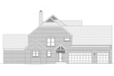 European House Plan - Mount Nebo 89990 - Left Exterior