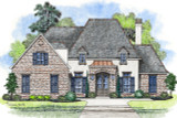 European House Plan - Versailles 84972 - Front Exterior