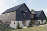 Farmhouse House Plan - Barton Creek 25902 - Left Exterior
