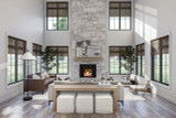 Secondary Image - Farmhouse House Plan - Cottonwood Creek 27879 - Great Room
