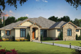 Southwest House Plan - Blecke 79087 - Front Exterior