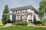 Modern House Plan - Toccoa 92891 - Front Exterior