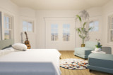 Southern House Plan - Coquina 84041 - Master Bedroom