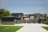 Contemporary House Plan - Goldenrod 44658 - Front Exterior