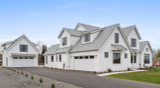 Farmhouse House Plan - 32486 - Left Exterior