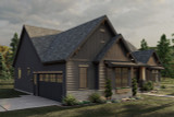 Craftsman House Plan - Elkhorn Falls 71323 - Left Exterior