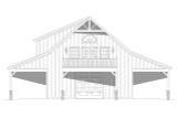 Farmhouse House Plan - Persimmon Hill Barn 19310 - Front Exterior