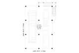 Traditional House Plan - Coffee Ridge RV Port 15077 - 1st Floor Plan