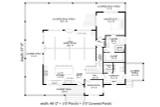 Country House Plan - Mountain Shadows 3.1 97486 - 1st Floor Plan