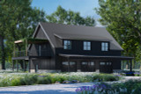 Craftsman House Plan - Big Sky Garage Apartment 30635 - Front Exterior