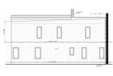 Contemporary House Plan - FC Modern Twin 72972 - Left Exterior