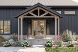 Farmhouse House Plan - Evansville 30519 - Porch