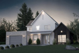 Modern House Plan - Kayla 77216 - Front Exterior