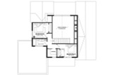Secondary Image - Modern House Plan - Kayla 77216 - 2nd Floor Plan