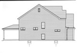 Farmhouse House Plan - Wesboro 53627 - Left Exterior