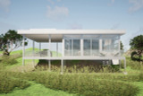 Modern House Plan - Honeysuckle 85466 - Rear Exterior