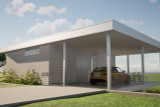 Secondary Image - Modern House Plan - Honeysuckle 85466 - Front Exterior