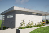 Modern House Plan - Honeysuckle 85466 - Left Exterior