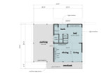 Modern House Plan - Honeysuckle 85466 - 1st Floor Plan