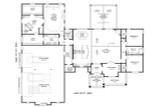 Craftsman House Plan - Mulberry 42576 - 1st Floor Plan