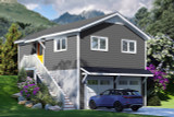 Traditional House Plan - Granite Falls 52096 - Front Exterior