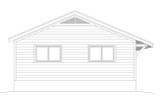 Traditional House Plan - Granite Falls 52096 - Rear Exterior