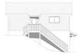 Traditional House Plan - Granite Falls 52096 - Left Exterior