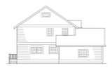 Farmhouse House Plan - Washburn 82708 - Left Exterior