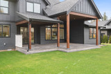 Farmhouse House Plan - 78613 - Rear Exterior