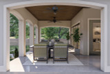 Secondary Image - Mediterranean House Plan - Pearland 63704 - Exterior