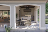 Mediterranean House Plan - Pearland 63704 - Exterior