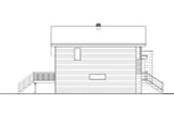 Contemporary House Plan - 21236 - Left Exterior