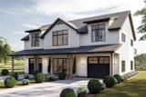 Farmhouse House Plan - Hazel 95079 - Right Exterior