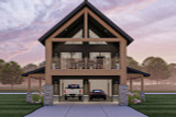 Farmhouse House Plan - Sand Springs 92020 - Front Exterior