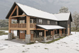 Farmhouse House Plan - Sand Springs 92020 - Front Exterior
