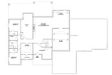 Craftsman House Plan - Fassett 44634 - Basement Floor Plan