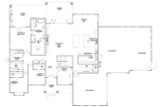 Craftsman House Plan - Fassett 44634 - 1st Floor Plan