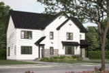 Farmhouse House Plan - Dawson 45842 - Front Exterior