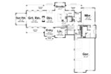 Farmhouse House Plan - Hudson 47353 - 1st Floor Plan