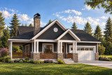 Country House Plan - Culpeper 67888 - Front Exterior