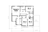 Secondary Image - Farmhouse House Plan - Ruby Modern Farmhouse 16064 - 2nd Floor Plan