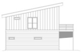 Contemporary House Plan - Concho Overlook 71183 - Left Exterior