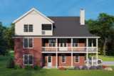 Secondary Image - Country House Plan - Shady View 47291 - Rear Exterior