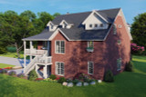 Country House Plan - Shady View 47291 - Right Exterior