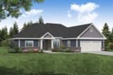 Traditional House Plan - Marcus 38842 - Front Exterior