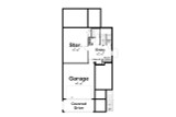 Modern House Plan - Union Square 32636 - Basement Floor Plan