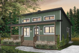 Cottage House Plan - Great Escape 3 98227 - Front Exterior