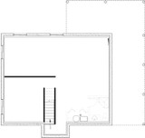Traditional House Plan - Ataglance 99916 - Basement Floor Plan